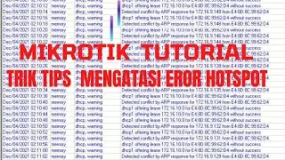 TRIK MENGATASI EROR DHCP OFERING LEASE IP 127xxx WITHOUT SUCCES