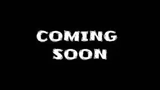 Black screen text animation  coming Soon