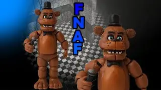 Фредди Фазбер FNAF1/UCN/FNAF HELP WANTED/FNAF AR (REMAKE) из пластилина