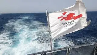 View from MV Nouran on the Red Sea