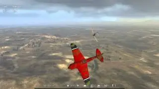 Defensive maneuver: up and down + barrell roll +Low throttle