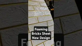 Foaming Bricks sheet New Design