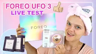 NEU! FOREO UFO 3 LIVE TEST | TUTORIAL DEUTSCH