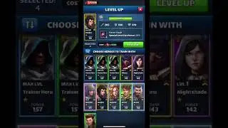 If your special skill isn’t maxed here is a cool way to save some resources!