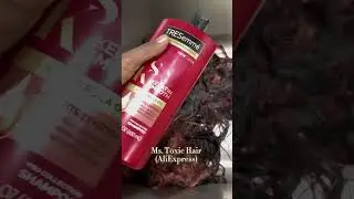 LET'S DO A QUICK WEAVE PT 1 FEAT. MS.TOXIC HAIR (5YR OLD BUNDLES) #quickweave #quickweaves