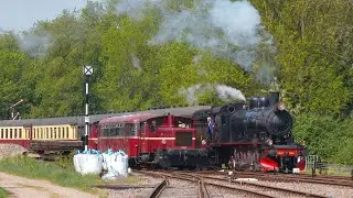 Museumsbahn ZLSM - Simpelveld- Schin op Geul mit Dampflok SJ E² 1040