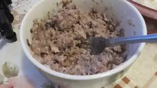 Салат с рисом и консервами