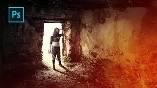 Photoshop Tutorial Manipulation - Spark Effect to a Photo