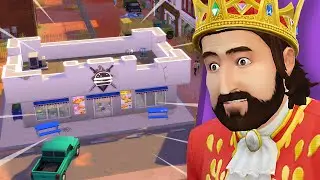 I'm the KING of White Castle! The Sims 4 Royalty Mod