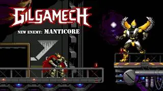 New enemy: MANTICORE for Sega Genesis game - GILGAMECH