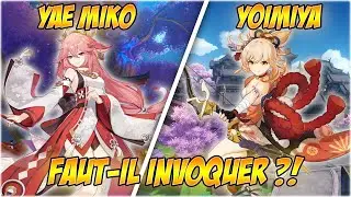 FAUT-IL INVOQUER YAE MIKO OU YOIMIYA ?! MAJ 3.7 | Genshin Impact - Spuffi