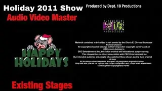 Chuck E. Cheese Holiday 2011 Show (Existing Stages)