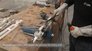 Video: How to Refurbish your Mixing Iron by Welding it.