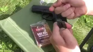 Аникс а101 пневматический пистолет. Стрельба по пивным банкам.