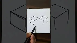 3d drawing idea #shorts #viral #3dart #3ddrawing