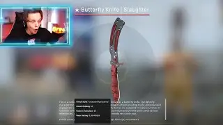 He Unboxed a Butterfly Knife on His FIRST Case..