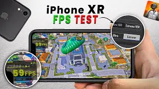iPhone XR BGMI 4.3 FPS Test | FPS Test With FPS Meter! Watch This Before Buying ⚠️