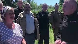 Перезахоронение останков Сухоносова Д.Т. в ЛНР