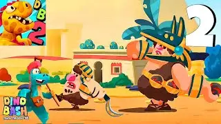 Dino Bash 2: Travel Through Time - Full Gameplay Walkthrough Parte 2 (iOS, Android)