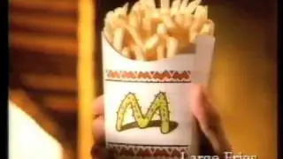 McDonald's El Maco ad 1993 (shaker fries)
