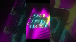 Glitch Logo Animation - Sample 778 #subscribe #youtubeshorts #youtube #shorts #usa #california