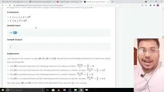 Beautiful Days at the Movies - HackerRank