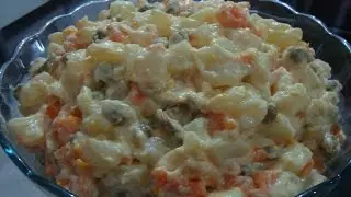 SALADA FÁCIL DE MAIONESE PARA FESTAS