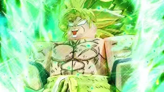 Thunderxezz becomes broly The power of the legendary super Saiyan