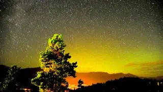 4K Colorado Night Sky Time Lapse