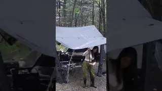 REASONS FOR CAMPING IN HEAVY RAIN☔️