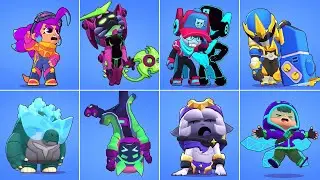 NEW SKINS LOSING & WINNING ANIMATIONS | Brawl Stars