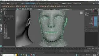 Blend Shapes Maya 2024