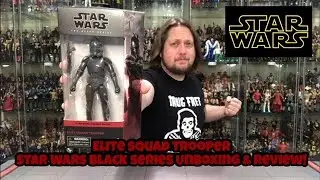 Elite Squad Trooper Star Wars The Black Series Bad Batch Unboxing & Review!