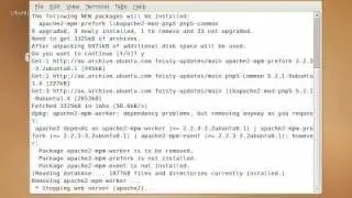 Perl & PHP installation on Linux