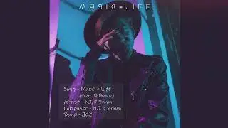 NJ Feat. B Brown - Music = Life (Audio)