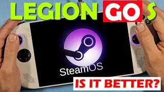 🟣 “STEAM OS” on the Lenovo Legion GO S. Turning the Legion GO S into at Steam deck pro using Bazzite
