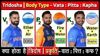 त्रिदोष | शारीरिक प्रकृति - वात-पित्त-कफ़ - Body Type As Per Ayurveda - Vata : Pitta : Kapha - (2021)