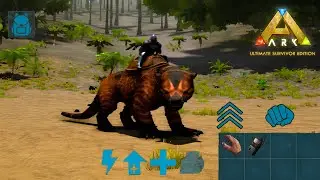 MAX LEVEL THYLACOLEO TAMING!! ARK: Ultimate Mobile Edition