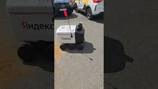 Delivery robotcop in Moscow