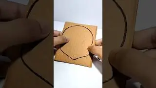 Make a Coin Bank With Cardboard #shorts # theprince #coinbank #ytshorts
