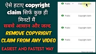 how to remove copyright claim from any video instantly. remove only copyrighted music from video.