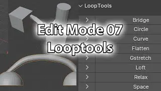 03 07 Looptools Addon in Blender 4.3