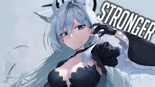 Nightcore - TheFatRat, Slaydit & Anjulie - Stronger (Lyrics)