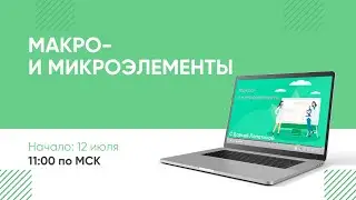 Макро- и микроэлементы с Дарьей Лопатиной