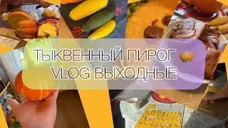 Тыквенный пирог, или как провести день в гостях🥧🤪