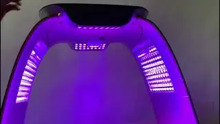 Equipamento de terapia phóton LED com vapor quente e frio