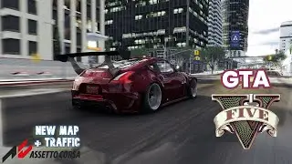 How To Install Assetto Corsa New GTA 5 Map + Traffic Mod
