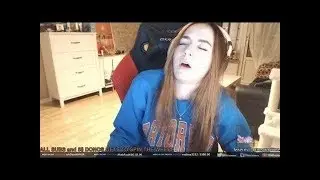 она думала что выключила стрим...