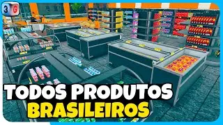 Está Ficando Incrível - Supermarket Simulator - Mod Produtos Brasileiros