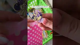 pack a mystery bag with me! #packanorderwithme #asmr #smallbusiness #animeart #enamelpins